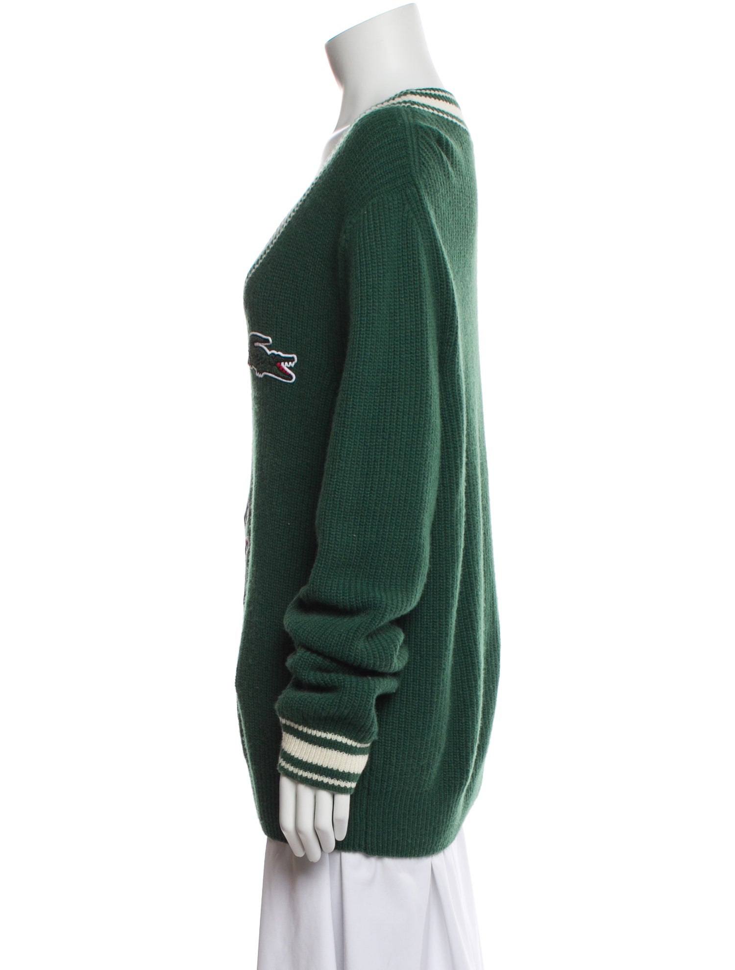 Lacoste Wool Striped Sweater