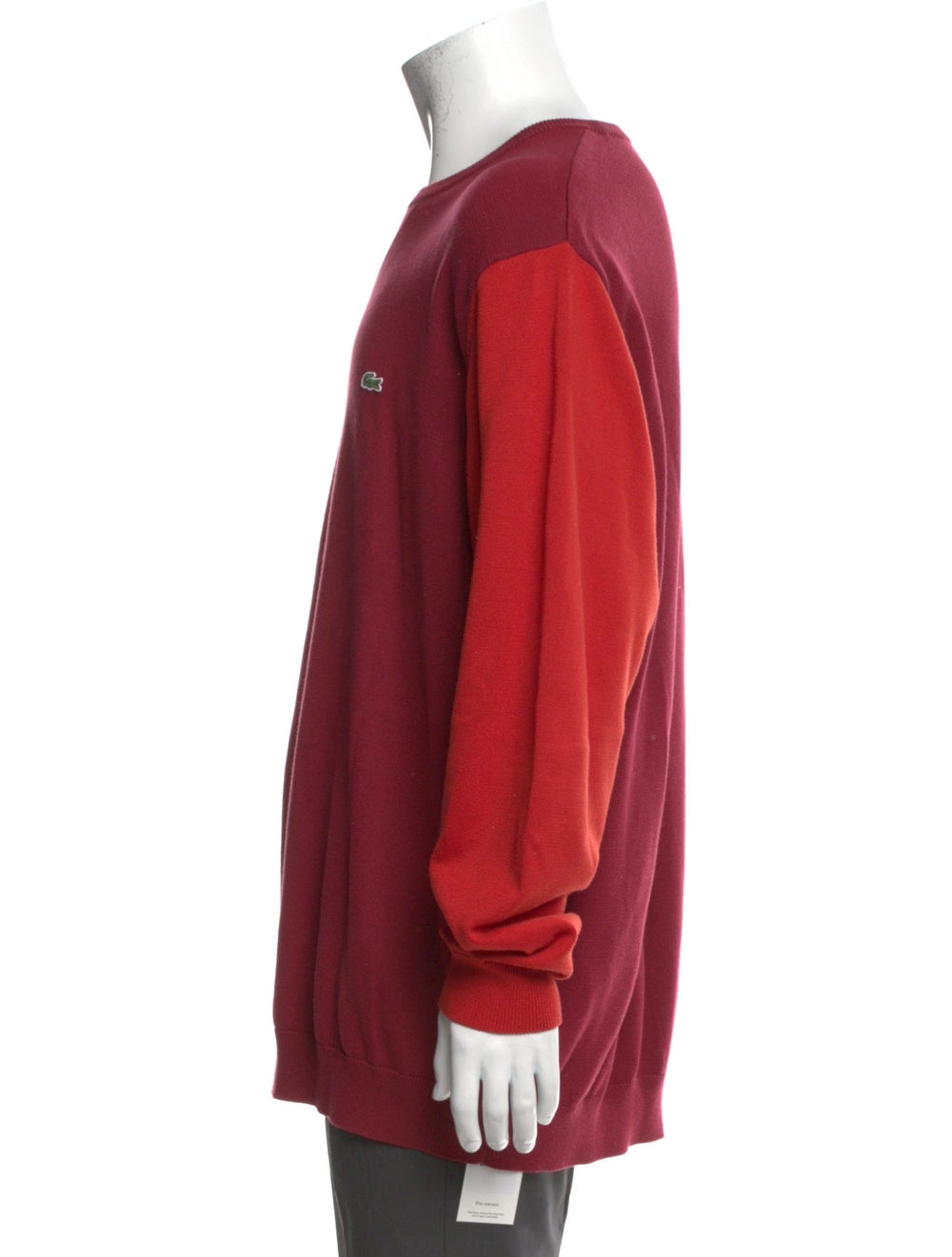 Lacoste Colorblock Pattern Crew Neck Pullover - image 2