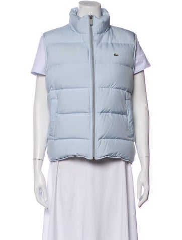 Pre-owned Lacoste Vest In Blue