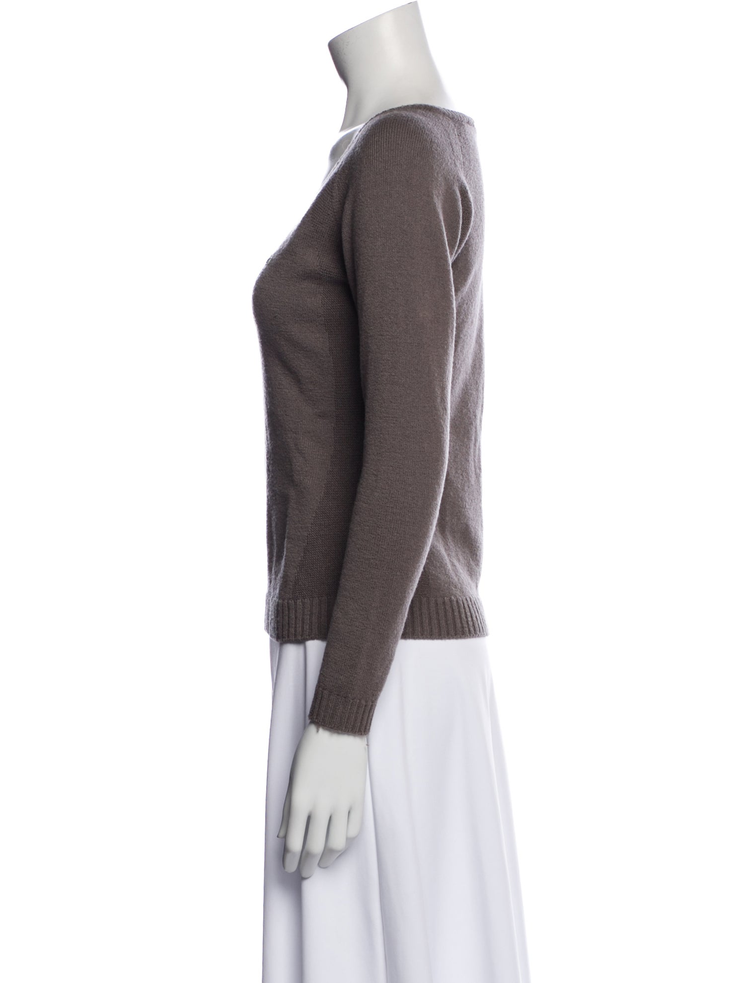 Lacoste Merino Wool Scoop Neck Sweater