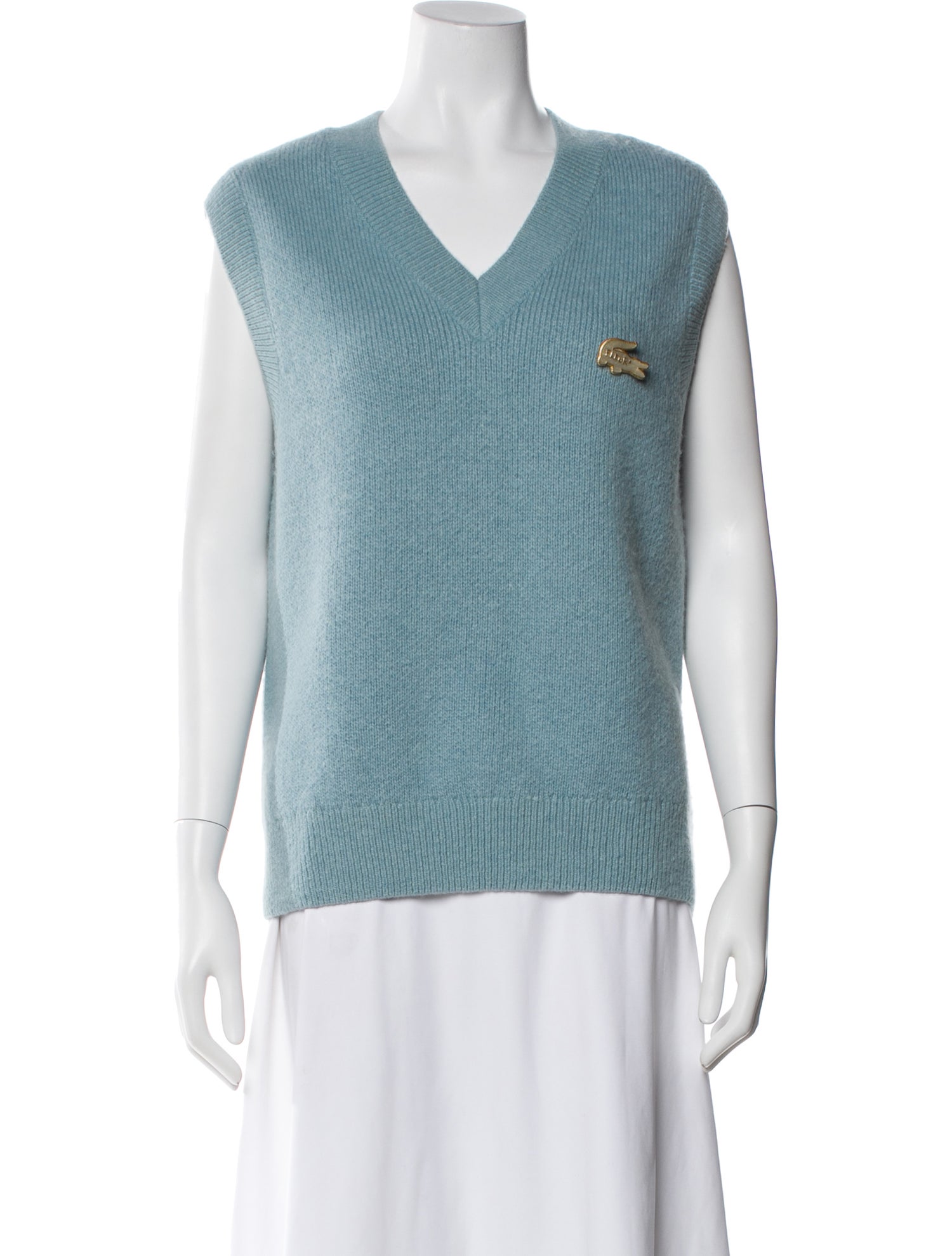 Lacoste Alpaca V-Neck Sweater
