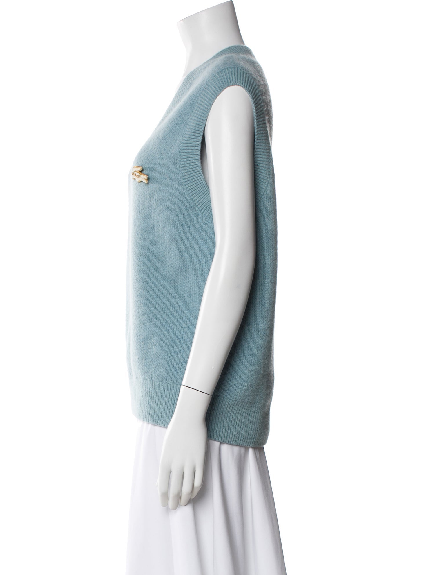 Lacoste Alpaca V-Neck Sweater