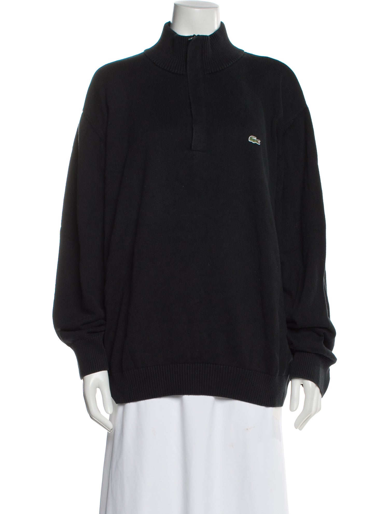 Lacoste Mock Neck Sweater