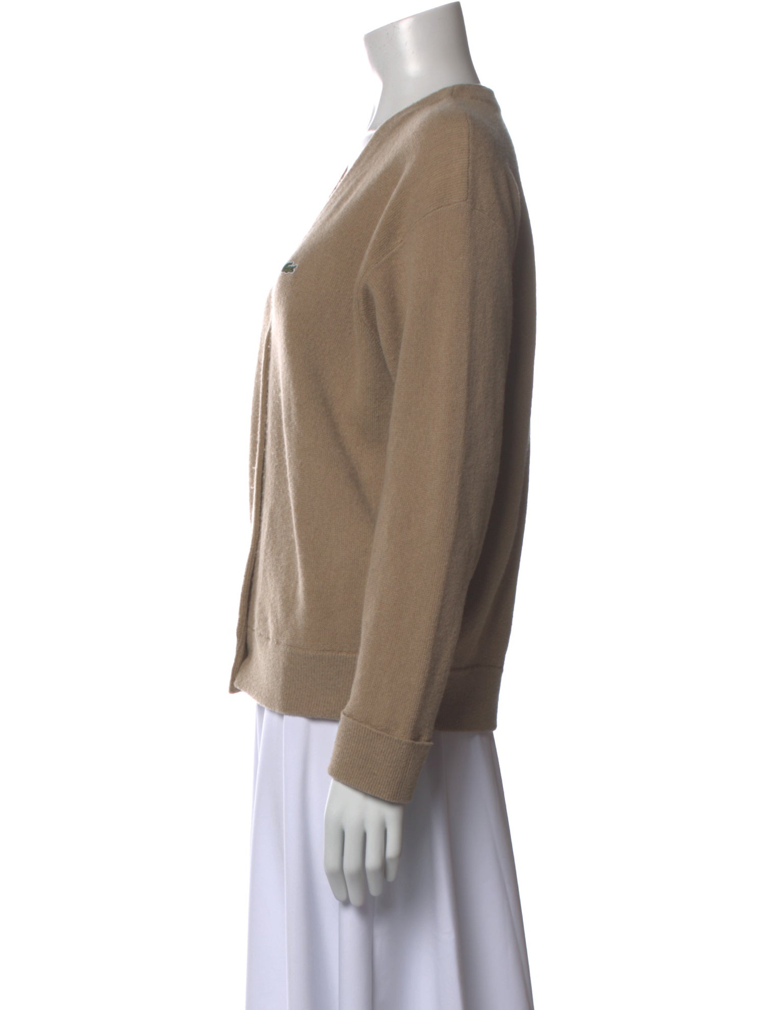 Lacoste Wool V-Neck Sweater