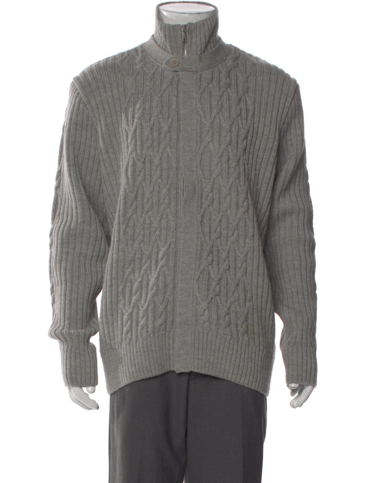 Lacoste Virgin Wool Turtleneck Pullover