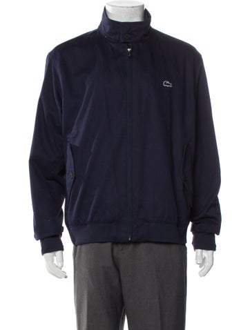 Pre-owned Lacoste Windbreaker In Blue