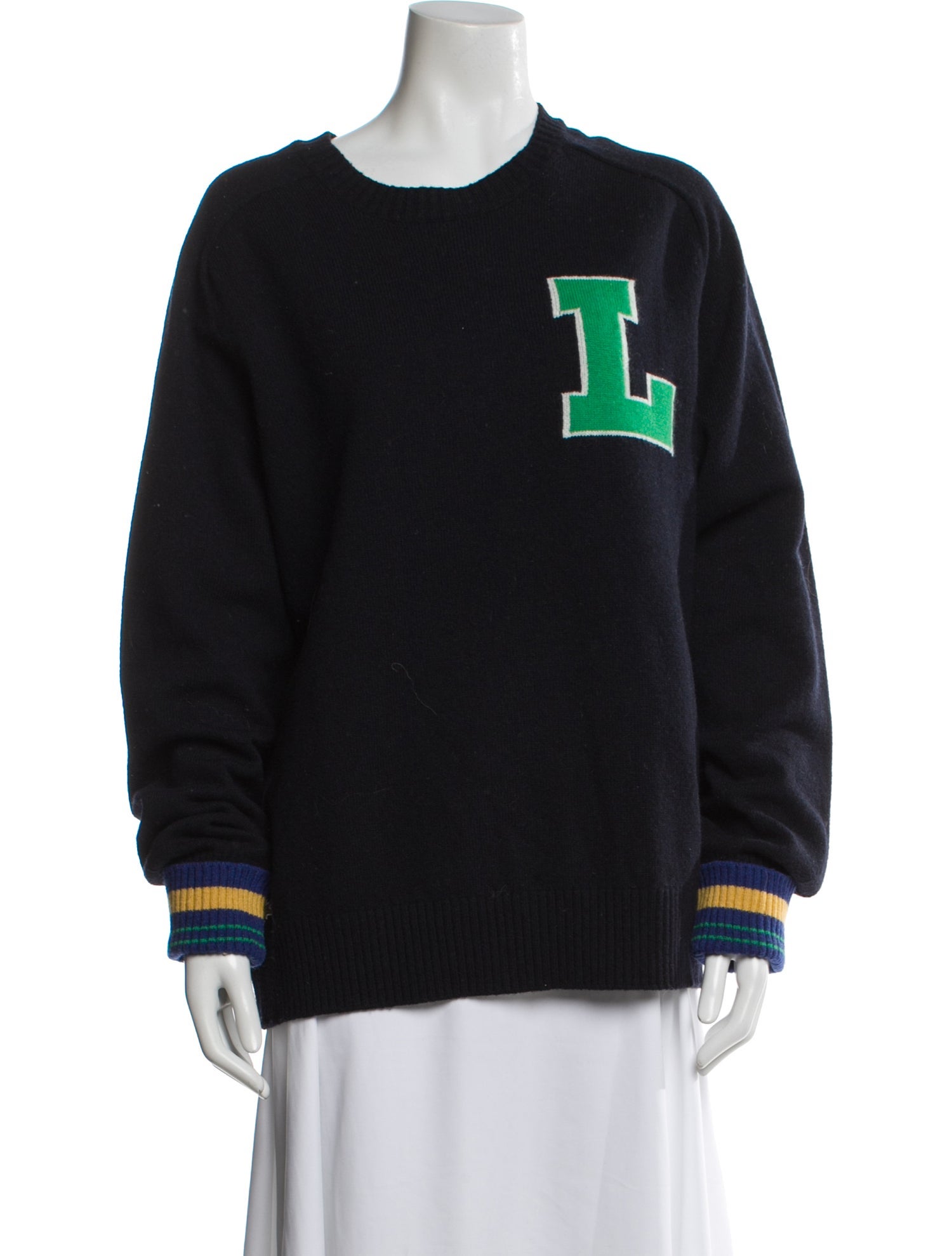 Lacoste Wool Graphic Print Sweater