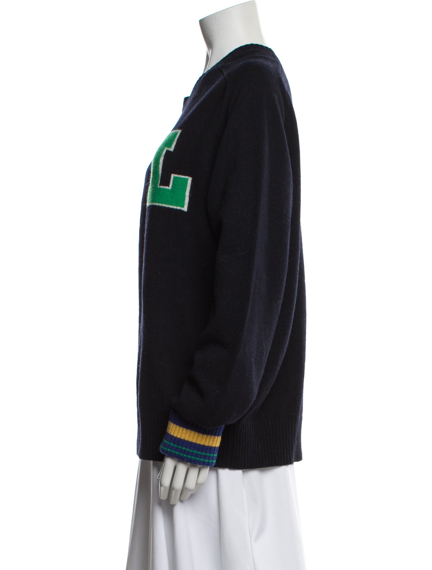 Lacoste Wool Graphic Print Sweater