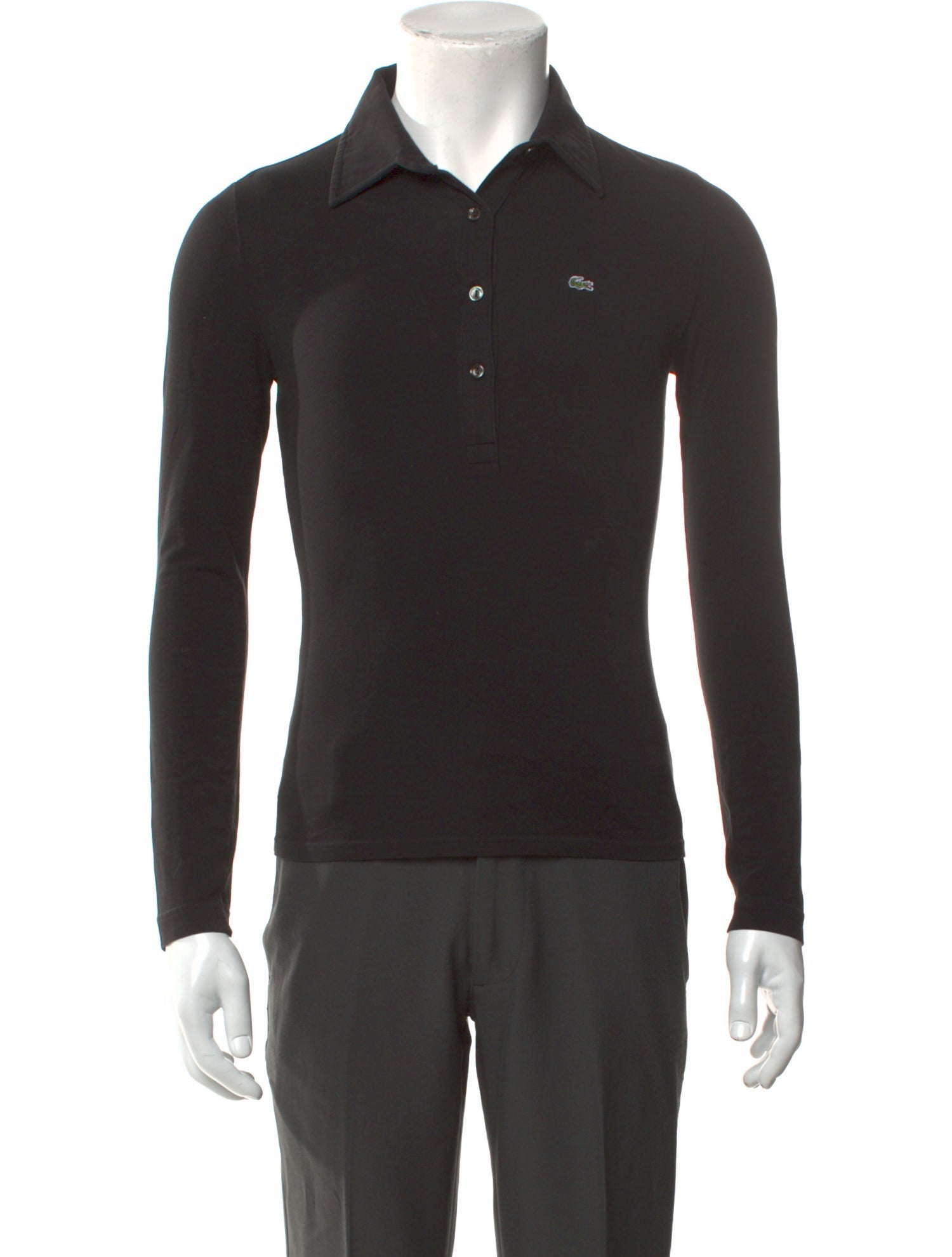Lacoste Collar Long Sleeve Polo Shirt
