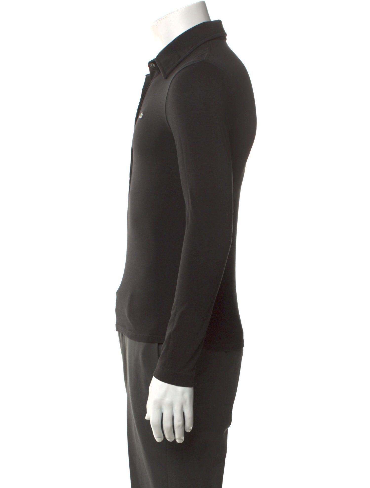 Lacoste Collar Long Sleeve Polo Shirt