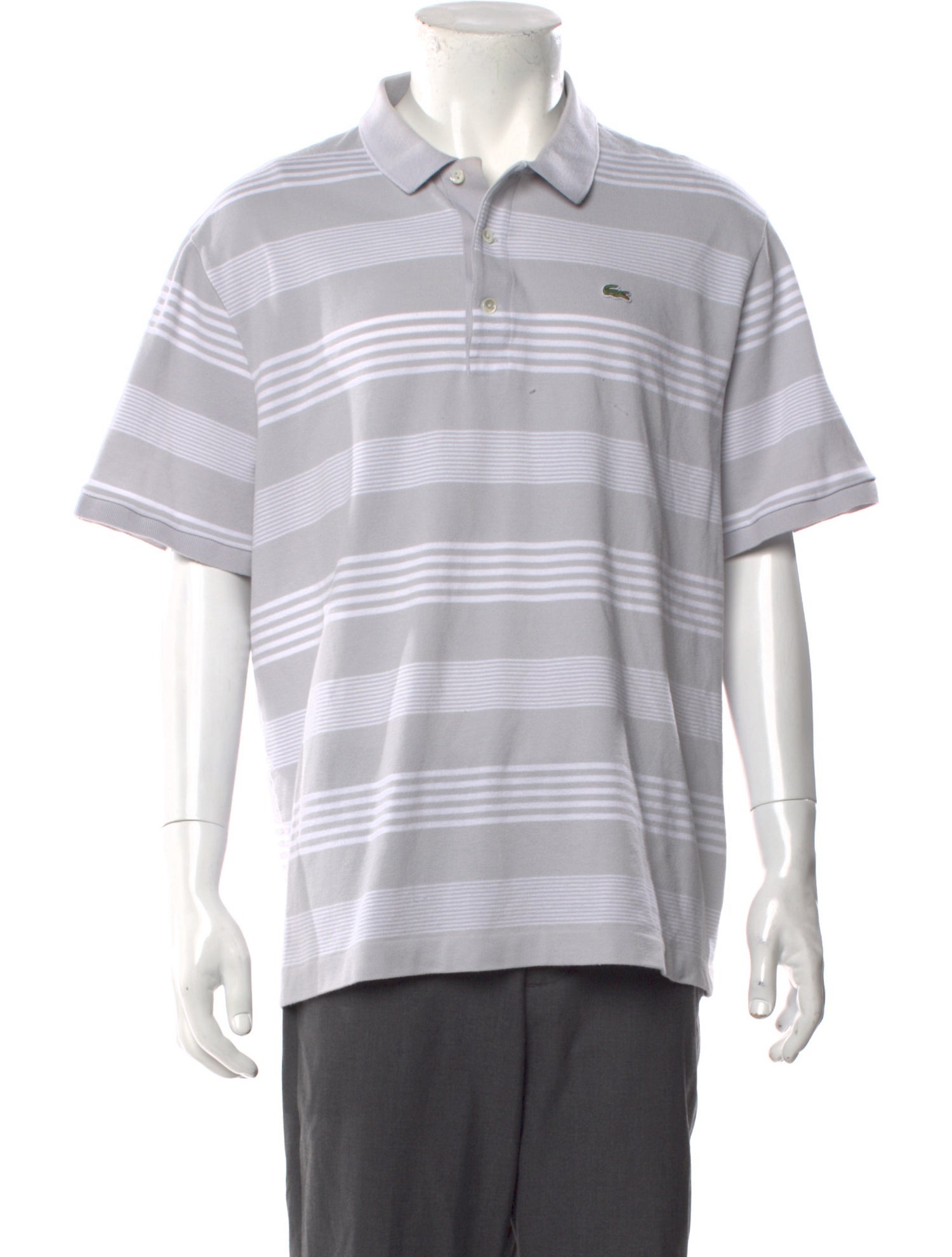 Lacoste Striped Short Sleeve