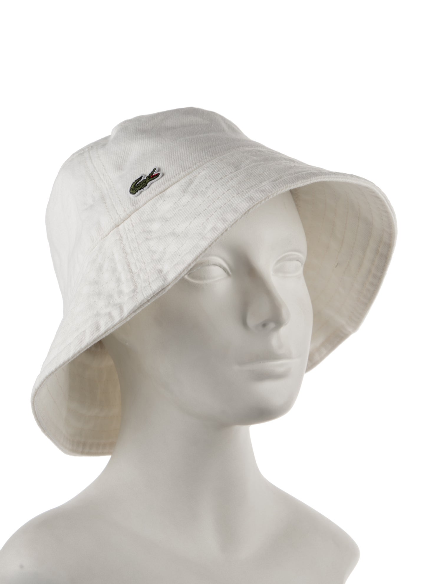 Lacoste Bucket Hat with Embellishment w/Tags