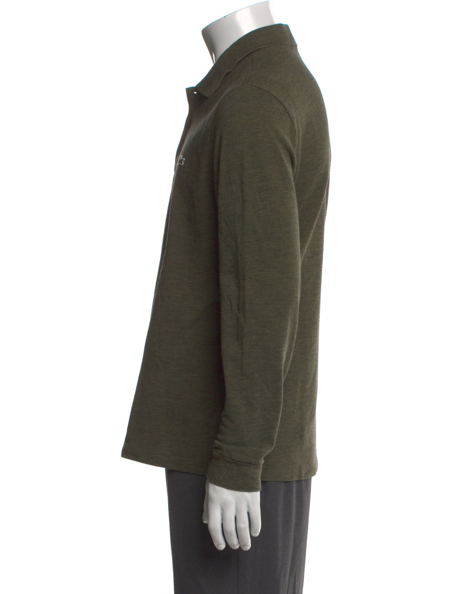 Lacoste Collar Long Sleeve Polo Shirt