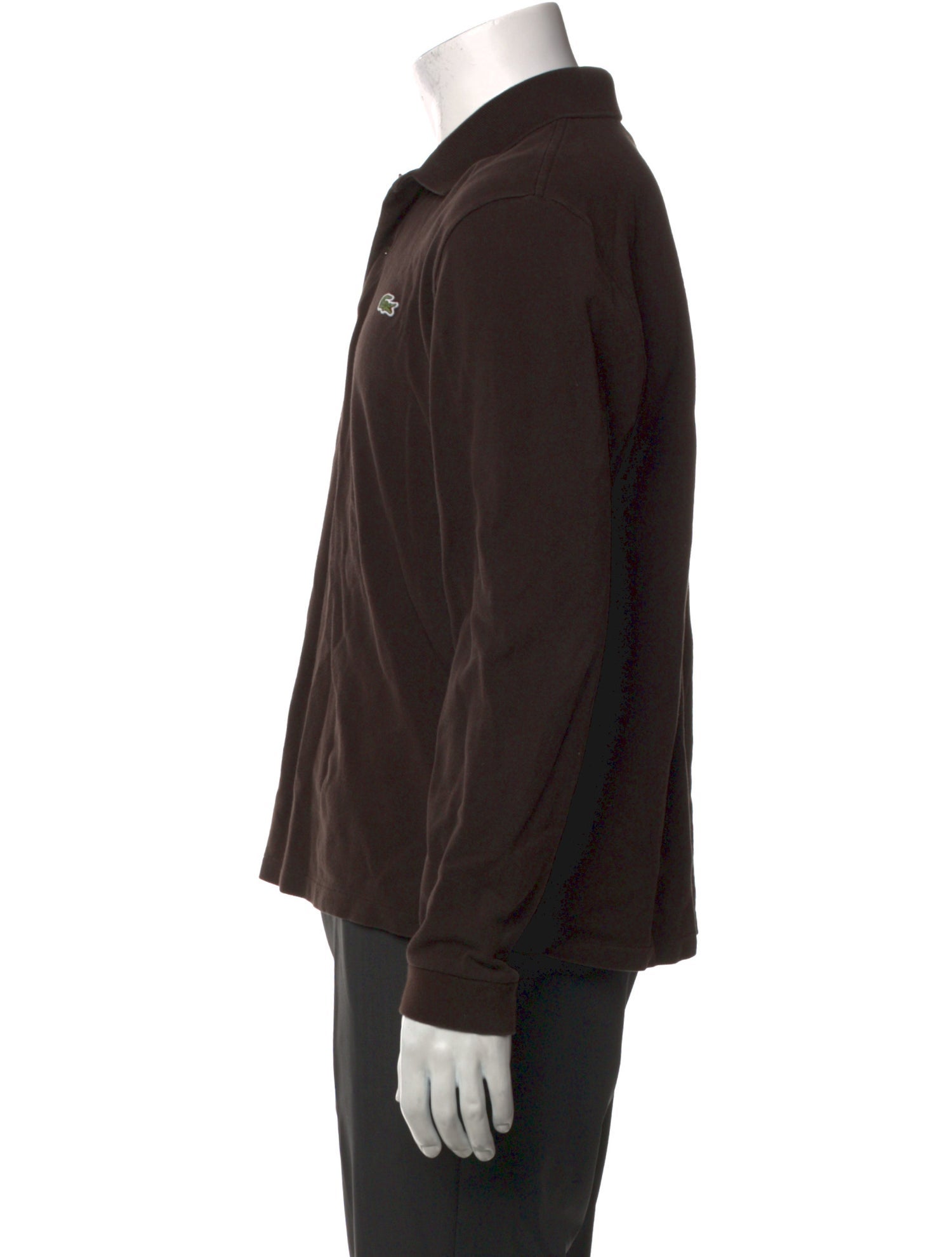 Lacoste Collar Long Sleeve Polo Shirt