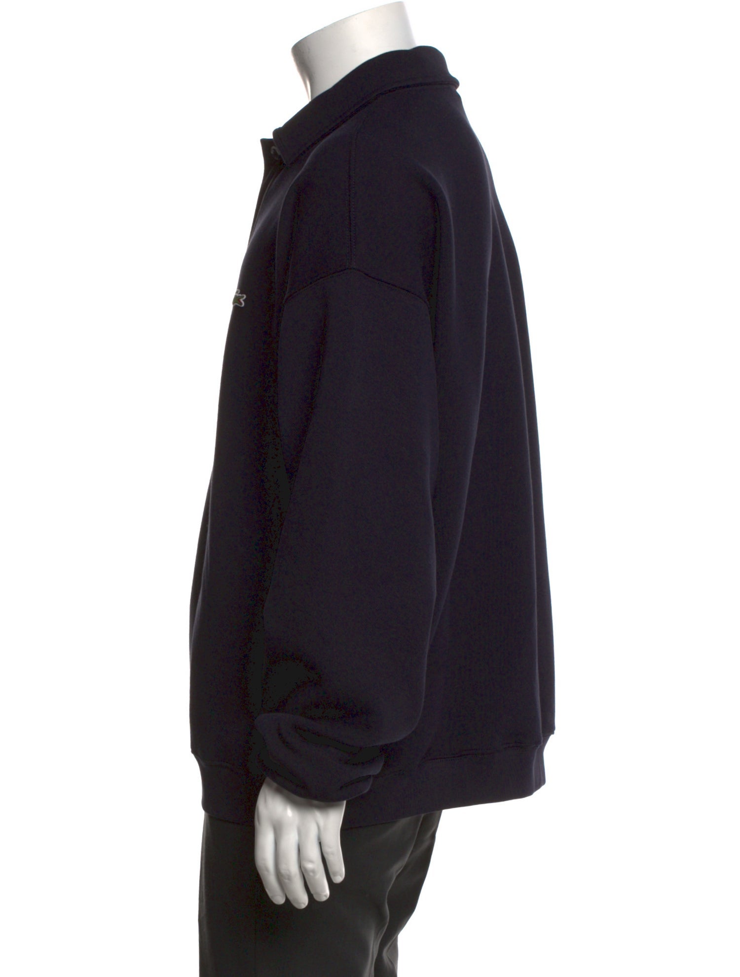 Lacoste Collar Long Sleeve Polo Sweater