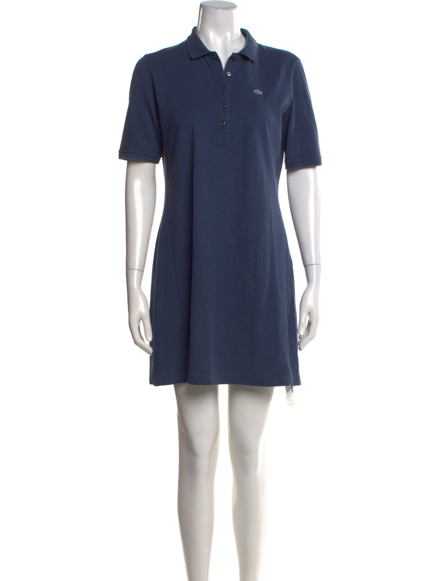 lacoste dresses for ladies Women's Lacoste LIVE Monogram Patterned Jacquard Polo Dress - Dresses & Skirts - New In 2026