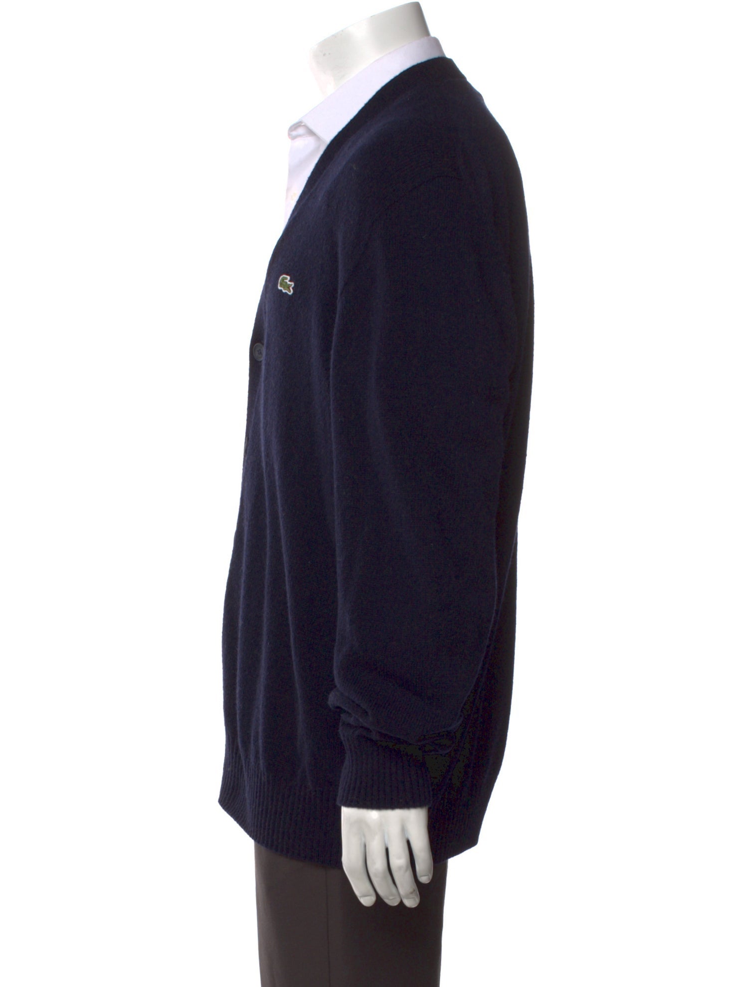 Lacoste Cashmere V-Neck Cardigan