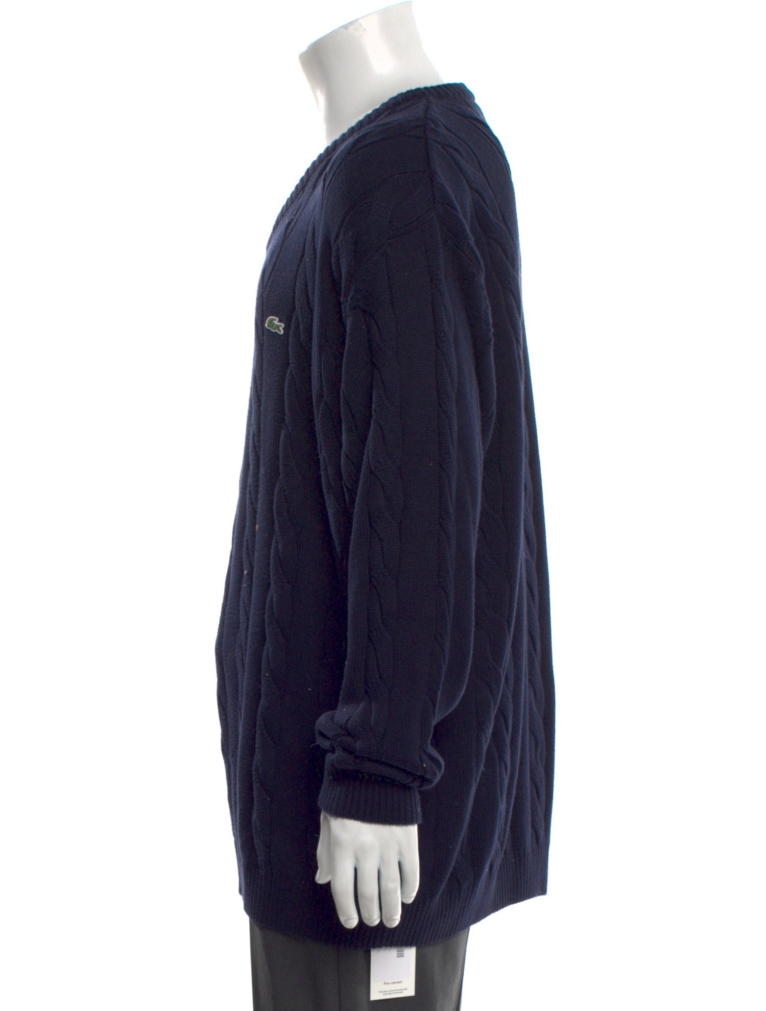 Lacoste V-Neck Long Sleeve Pullover