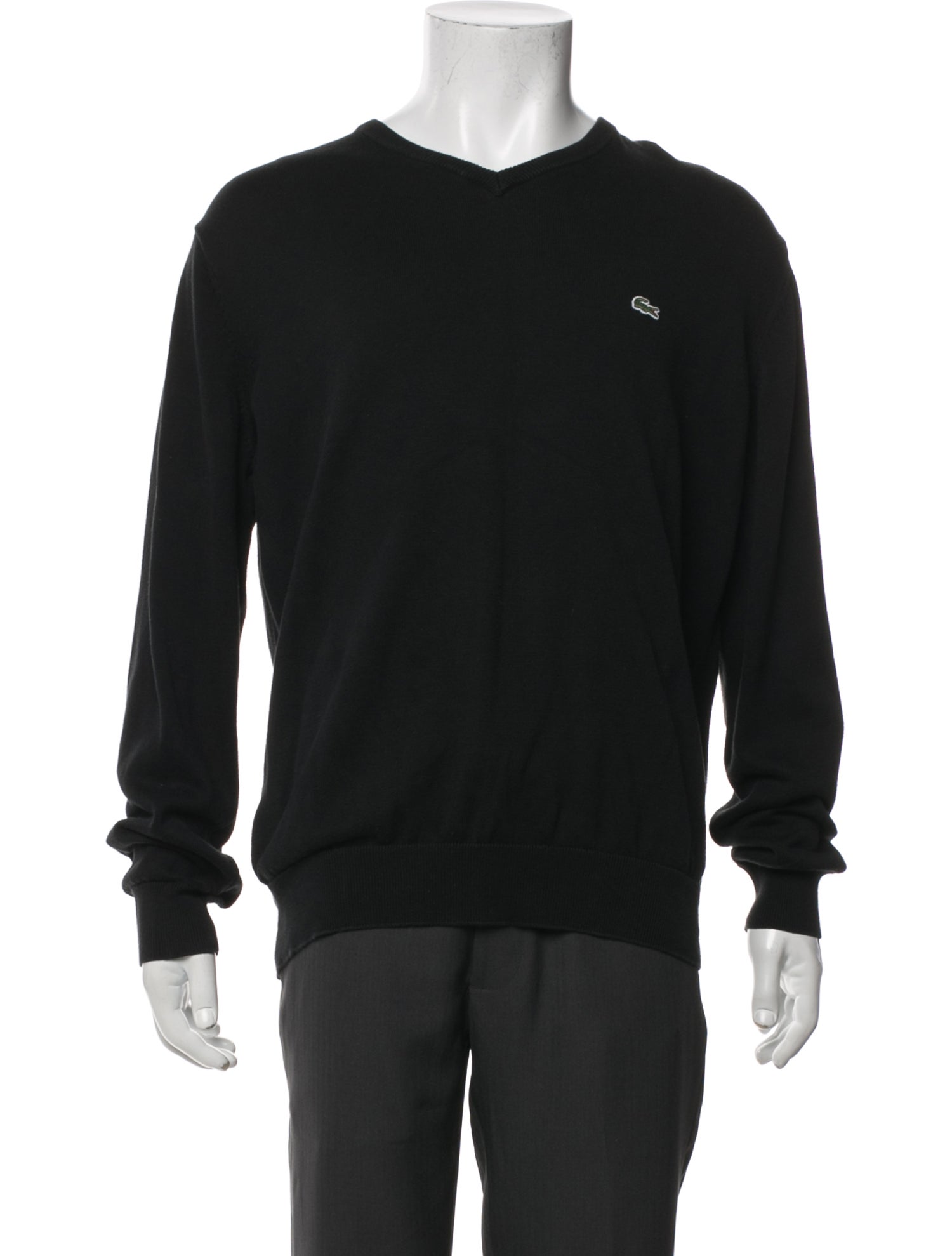Lacoste V-Neck Long Sleeve Pullover