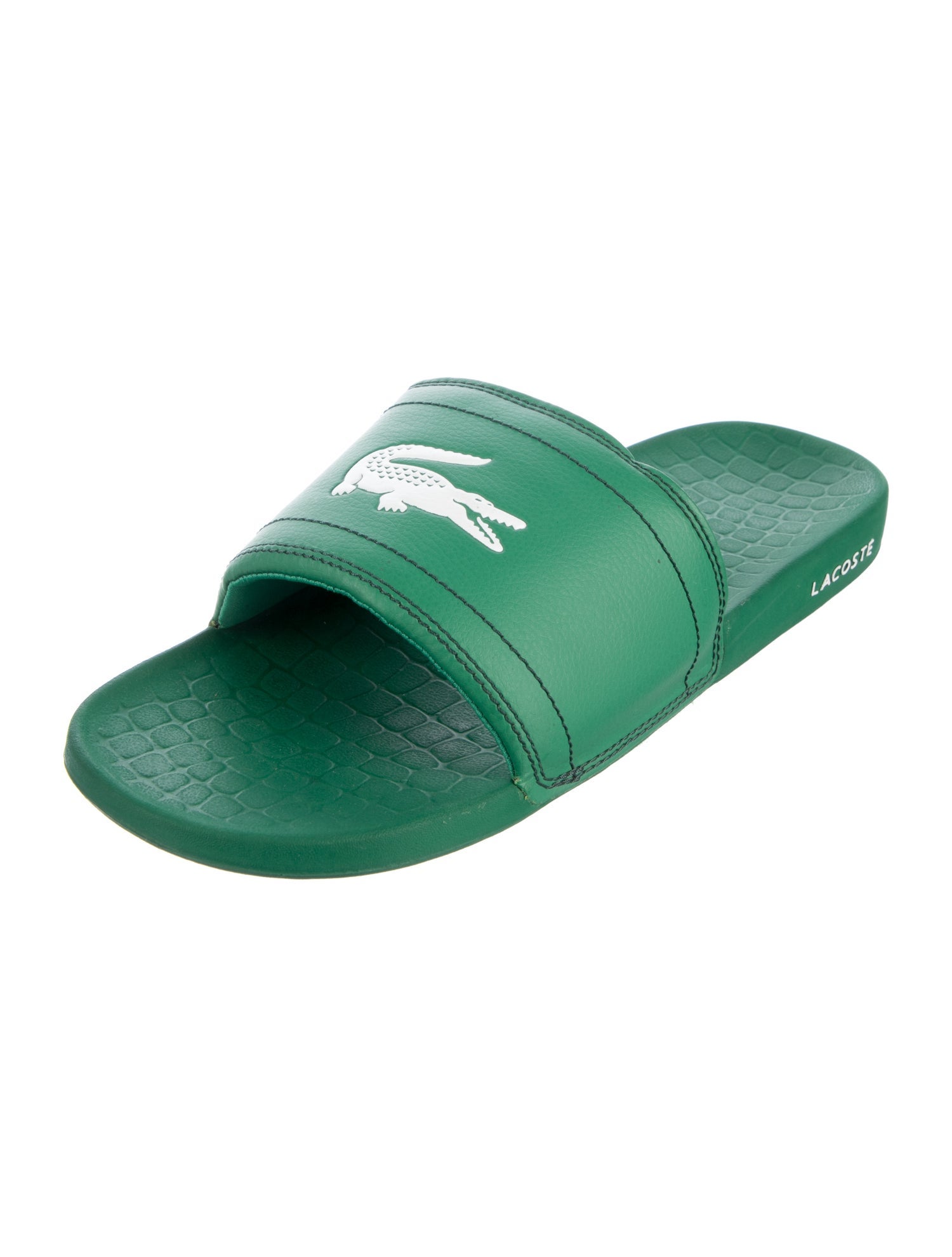 Lacoste Rubber Slides