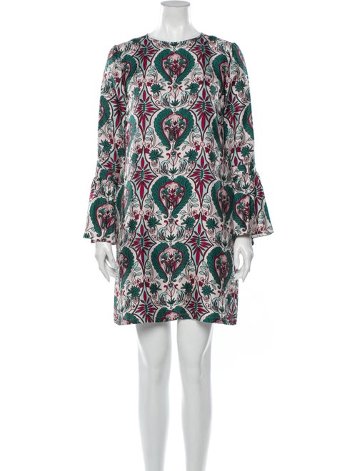 La DoubleJ Silk Mini Dress Green