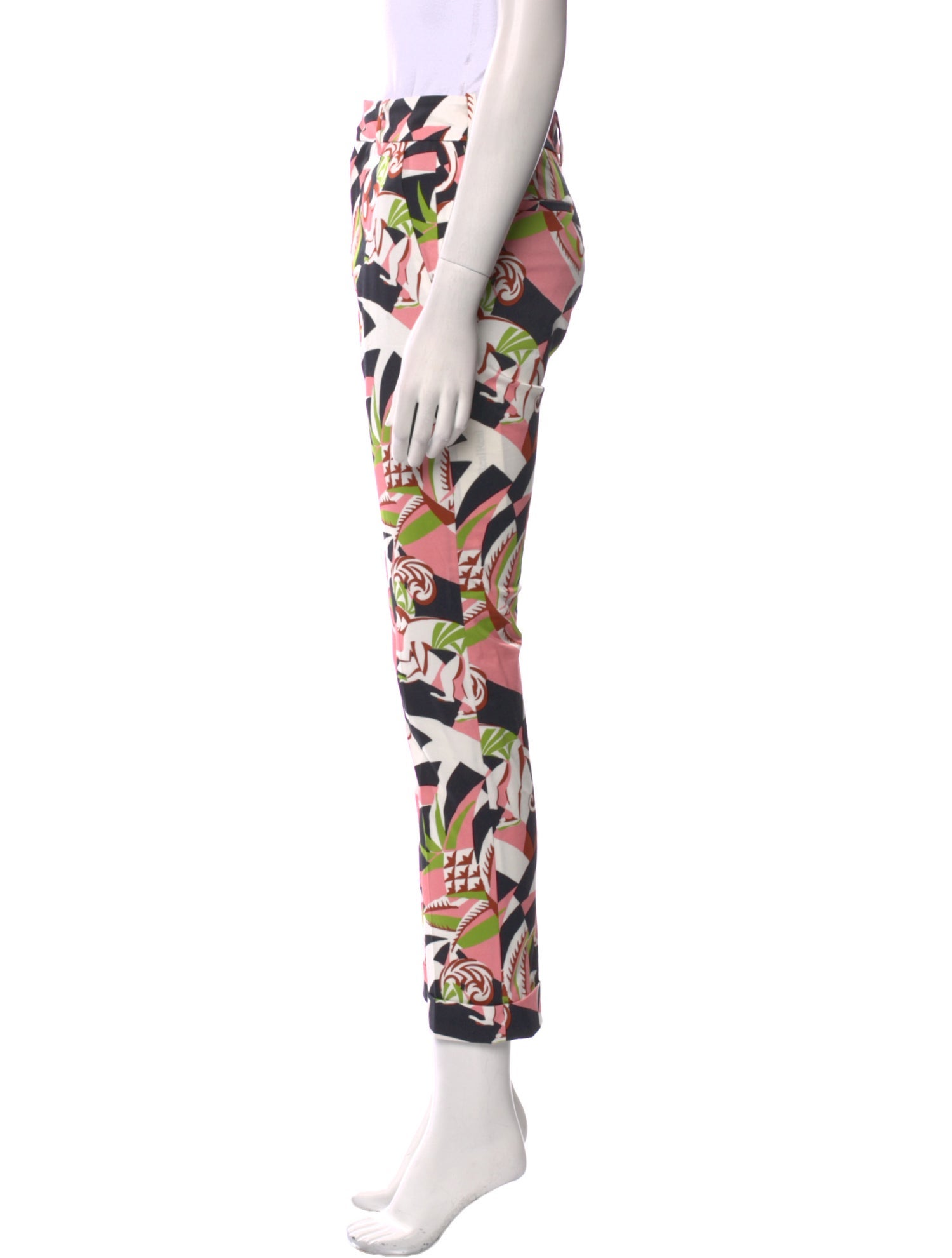 La DoubleJ Printed Skinny Leg Pants