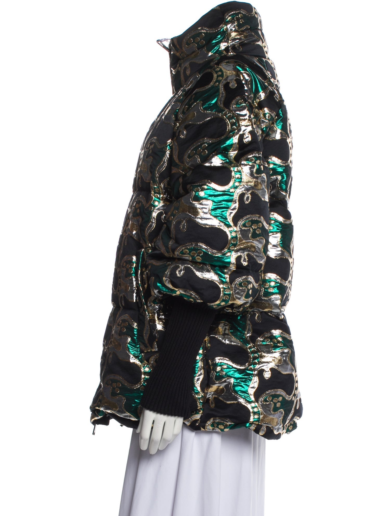 La DoubleJ Printed Down Coat w/ Tags