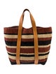 La DoubleJ Raffia Handle Bag
