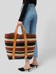 La DoubleJ Raffia Handle Bag