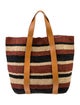 La DoubleJ Raffia Handle Bag