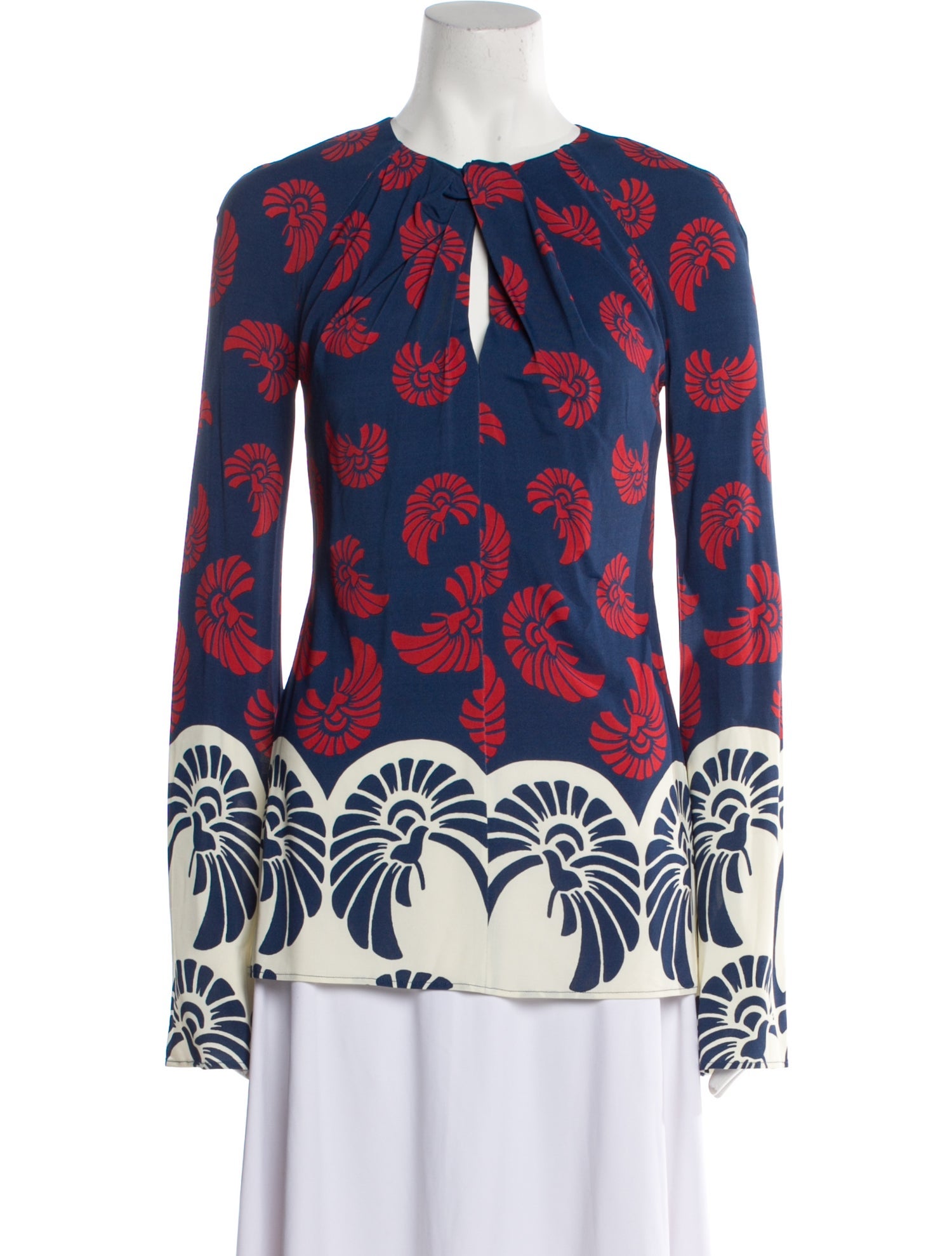 La DoubleJ Floral Print Crew Neck Top w/ Tags