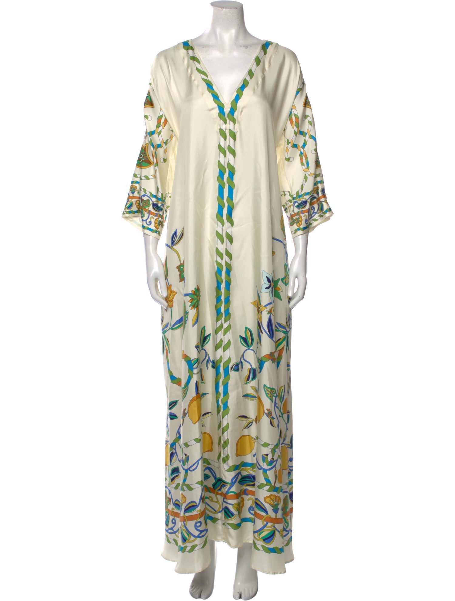 La DoubleJ Silk Long Dress - Neutrals Dresses, Clothing - WLDBJ32680