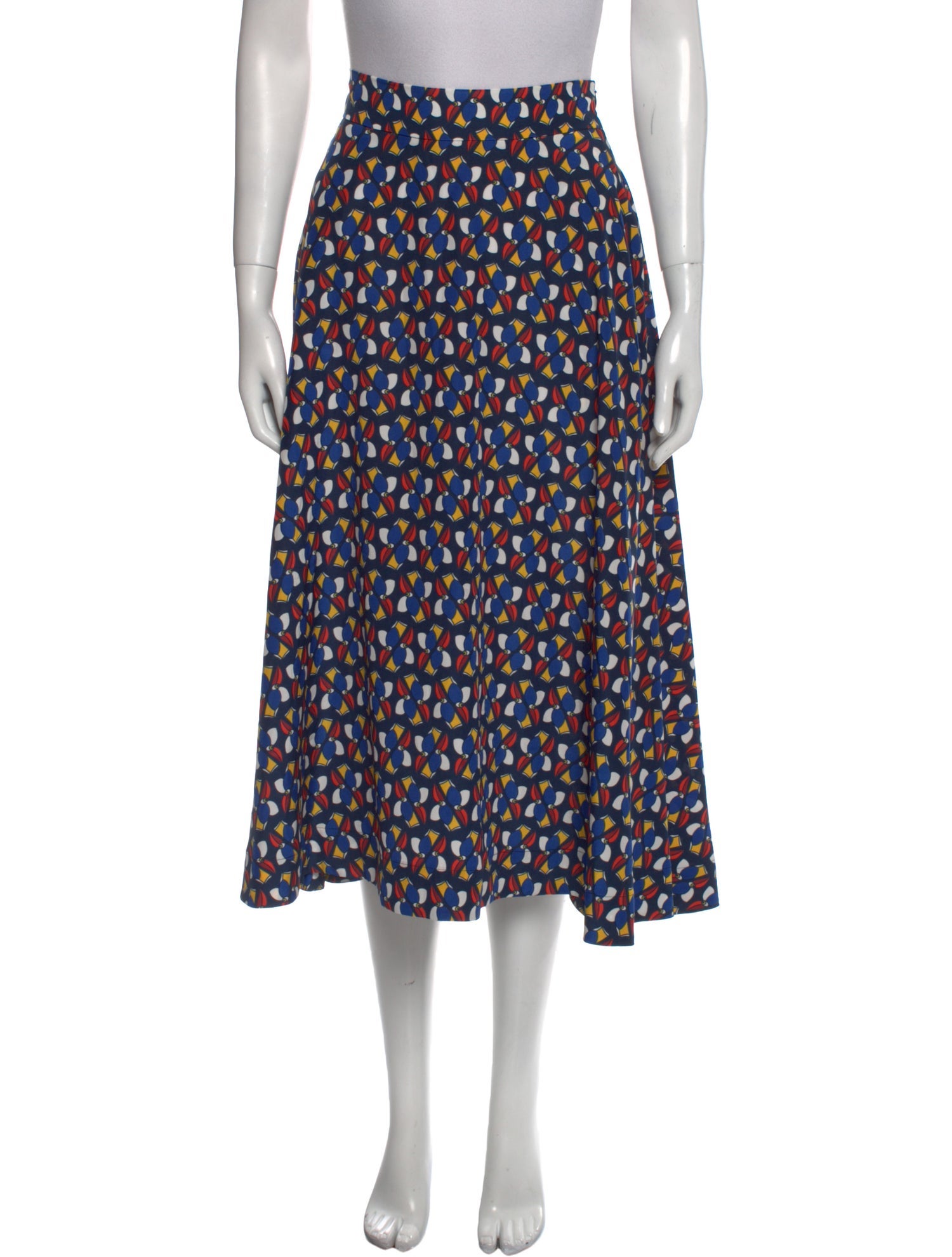 La DoubleJ Printed Midi Length Skirt w/ Tags