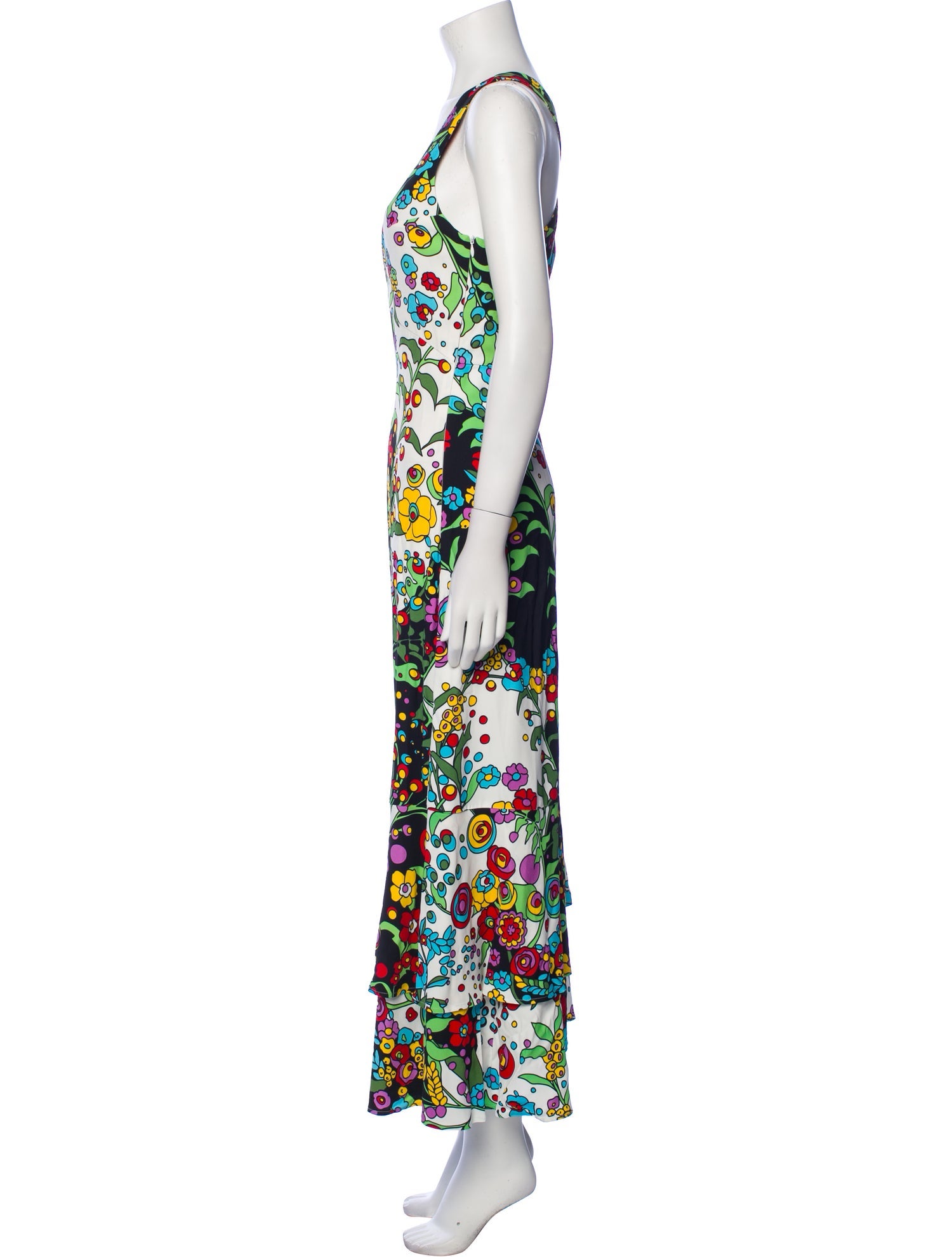 La DoubleJ Floral Print Long Dress