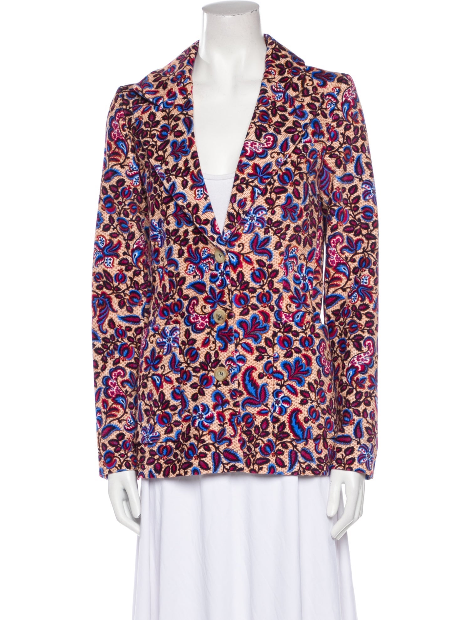 La DoubleJ Floral Print Blazer