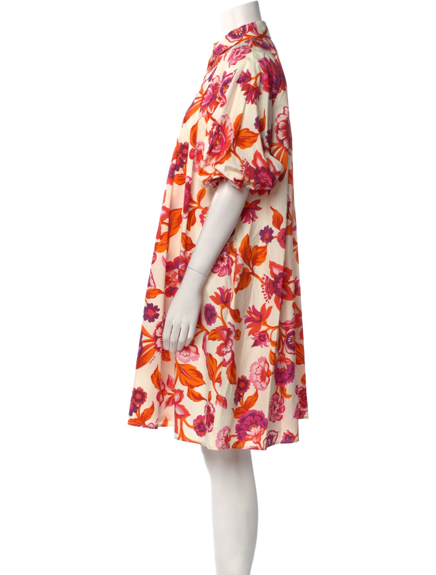La DoubleJ Floral Print Knee-Length Dress w/ Tags