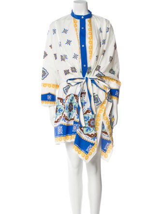 La DoubleJ Printed Mini Dress