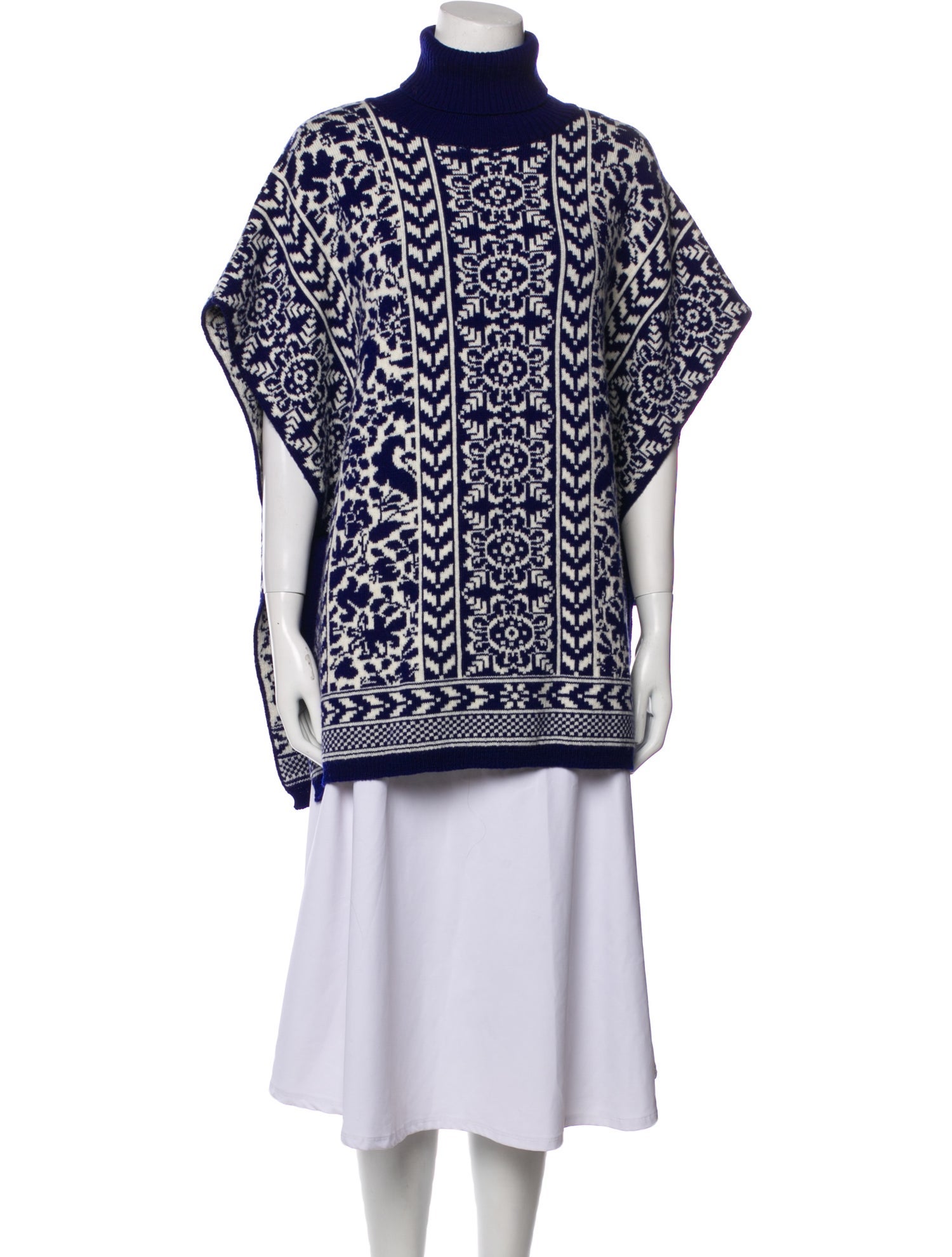 La DoubleJ Merino Wool Printed Sweater