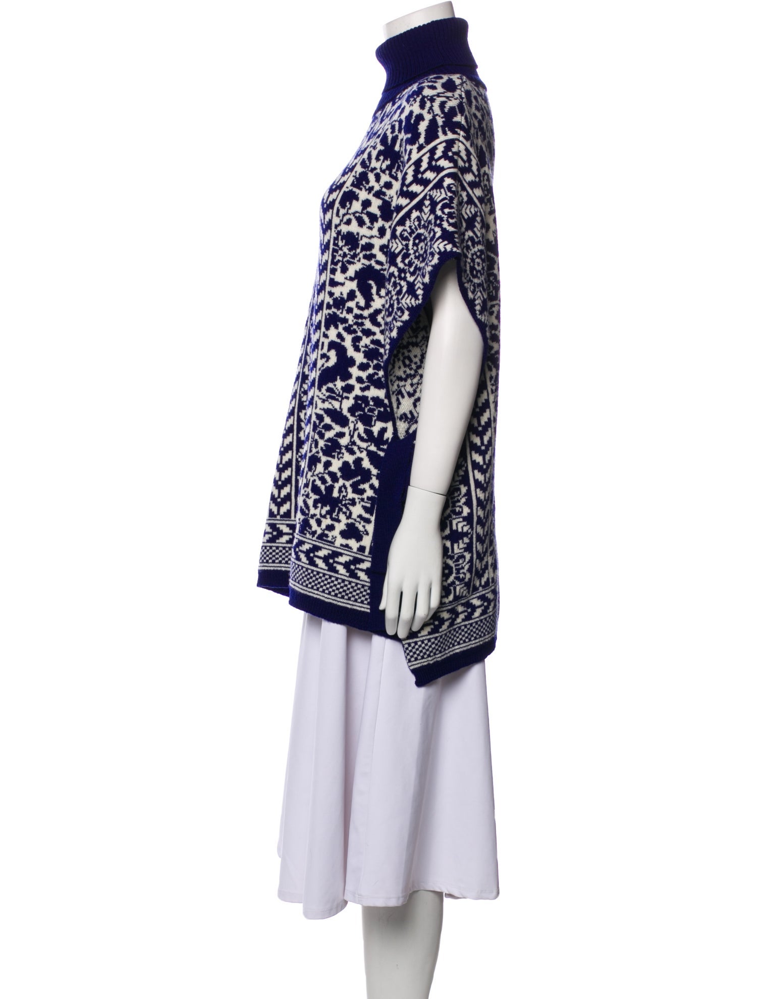 La DoubleJ Merino Wool Printed Sweater