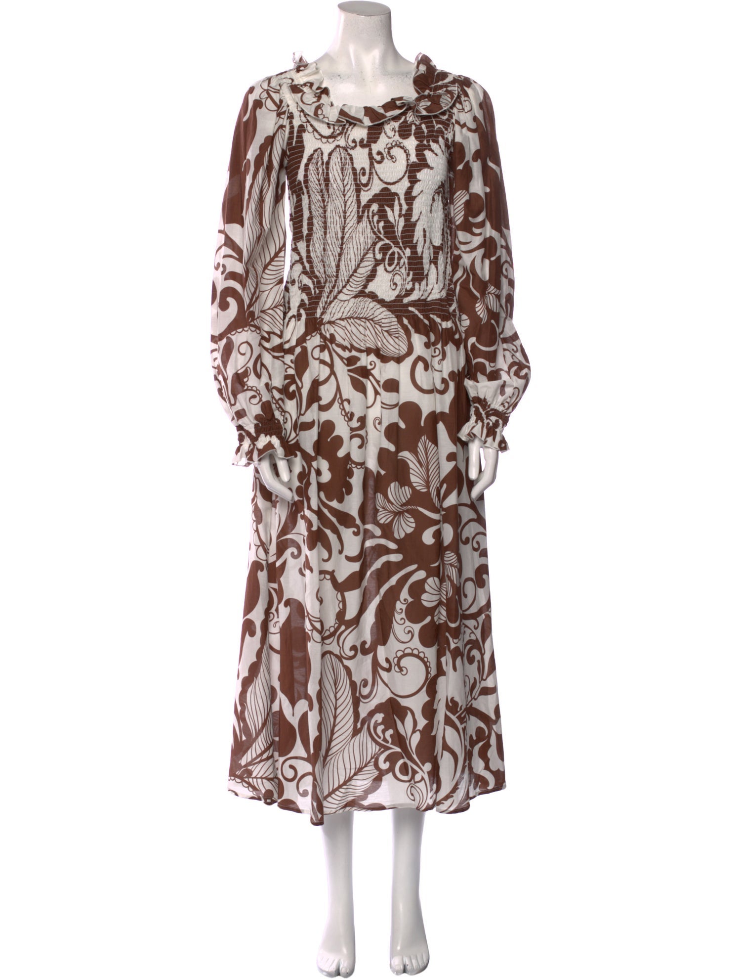 La DoubleJ Printed Long Dress