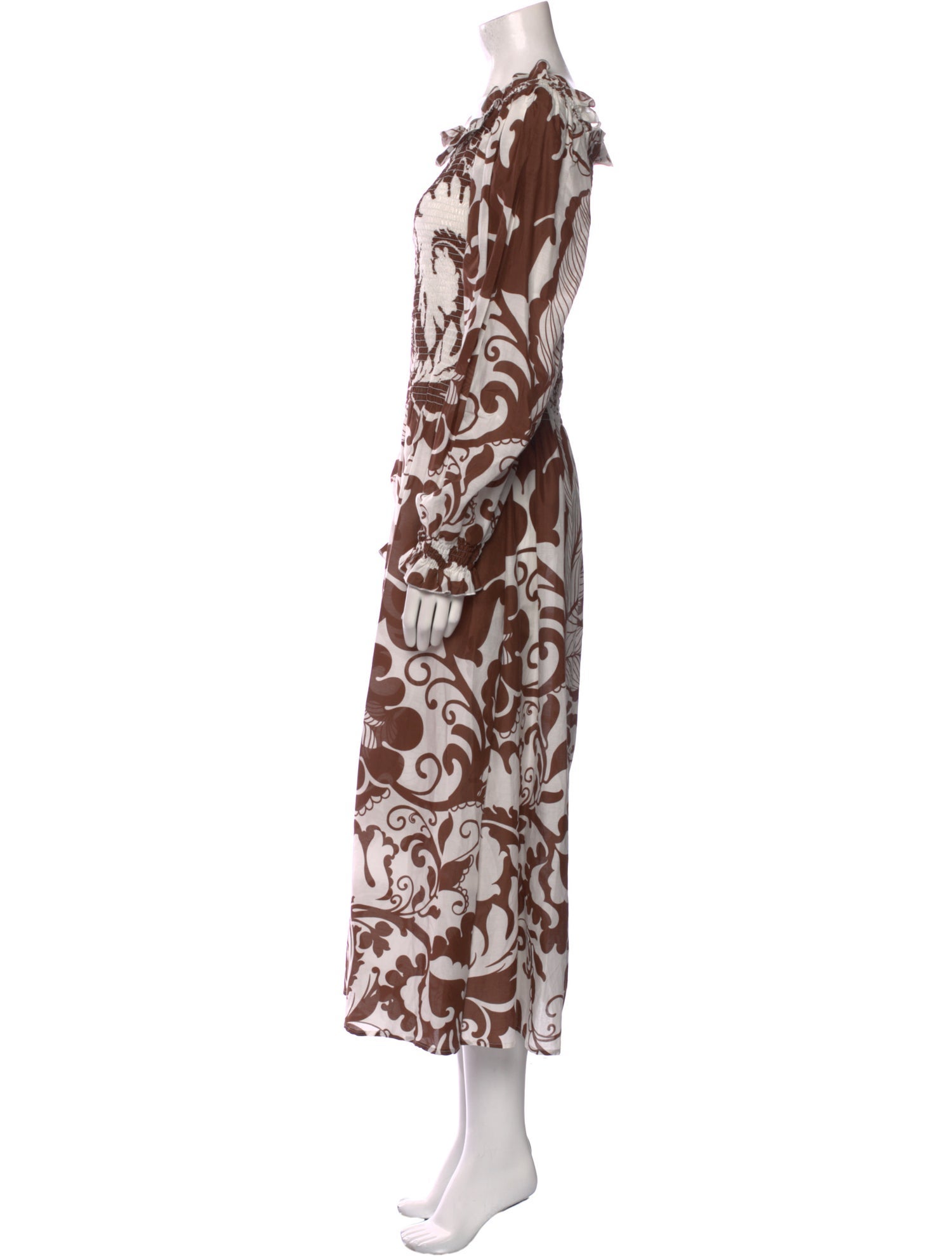 La DoubleJ Printed Long Dress
