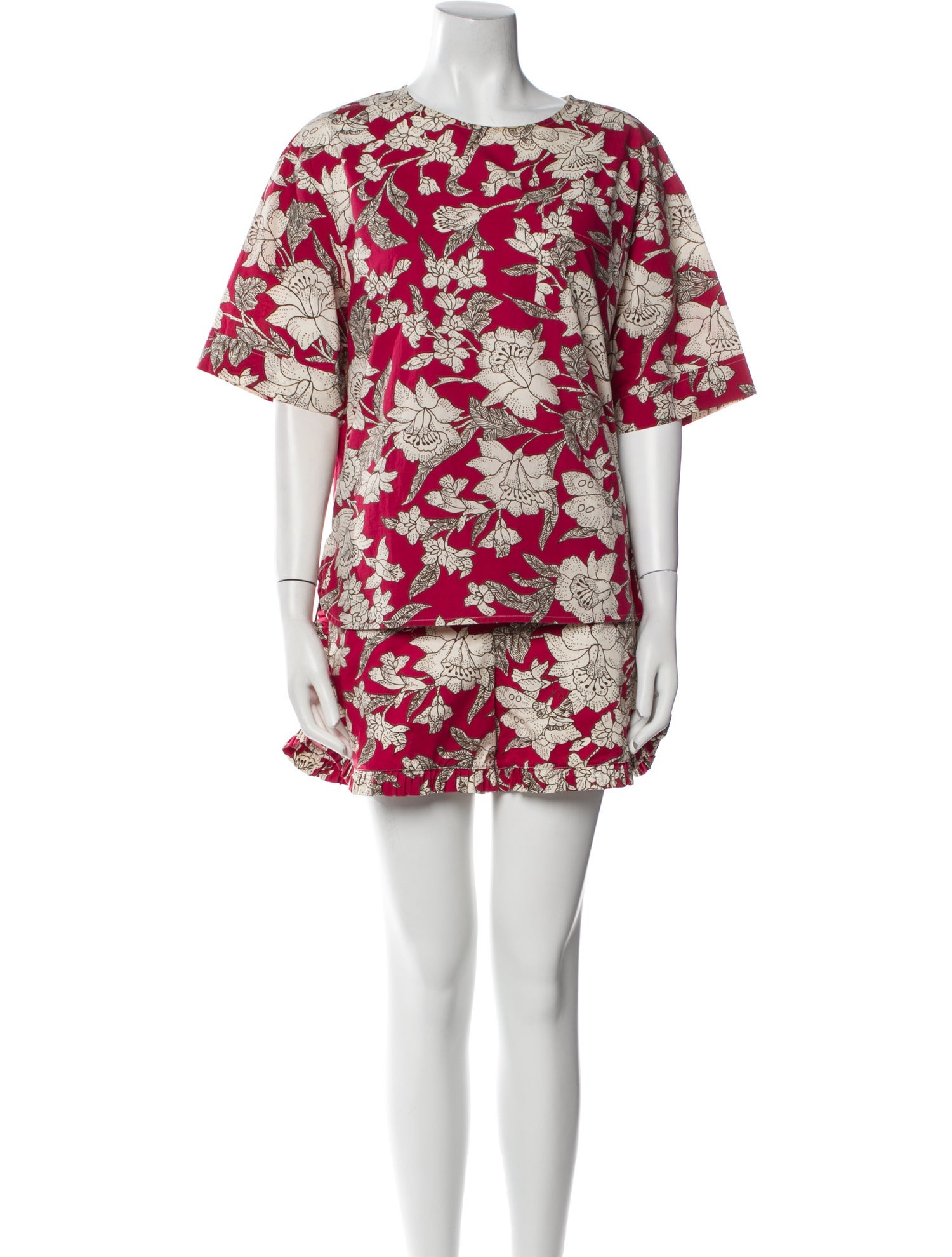 La DoubleJ Printed Short Set