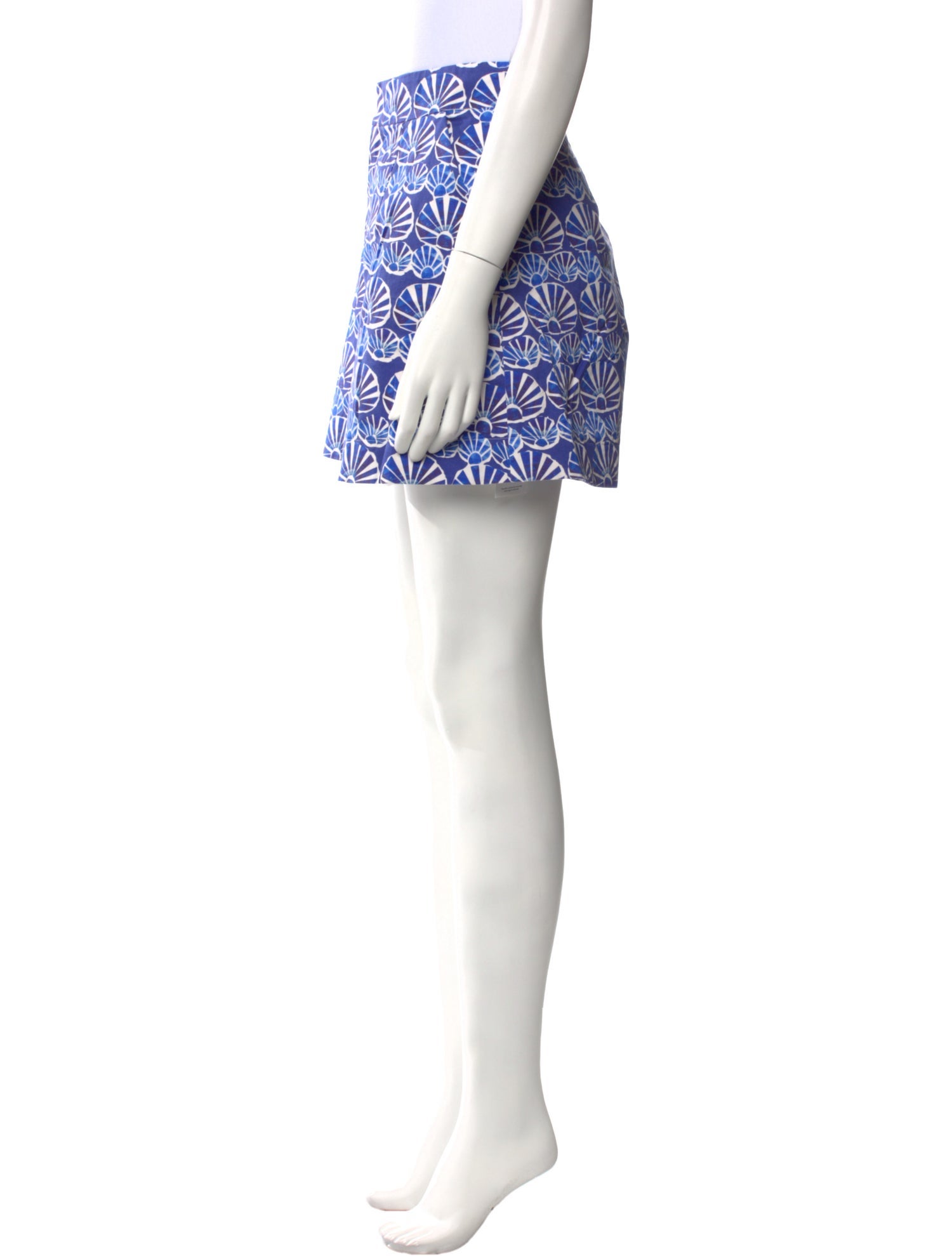 La DoubleJ Printed Mini Shorts