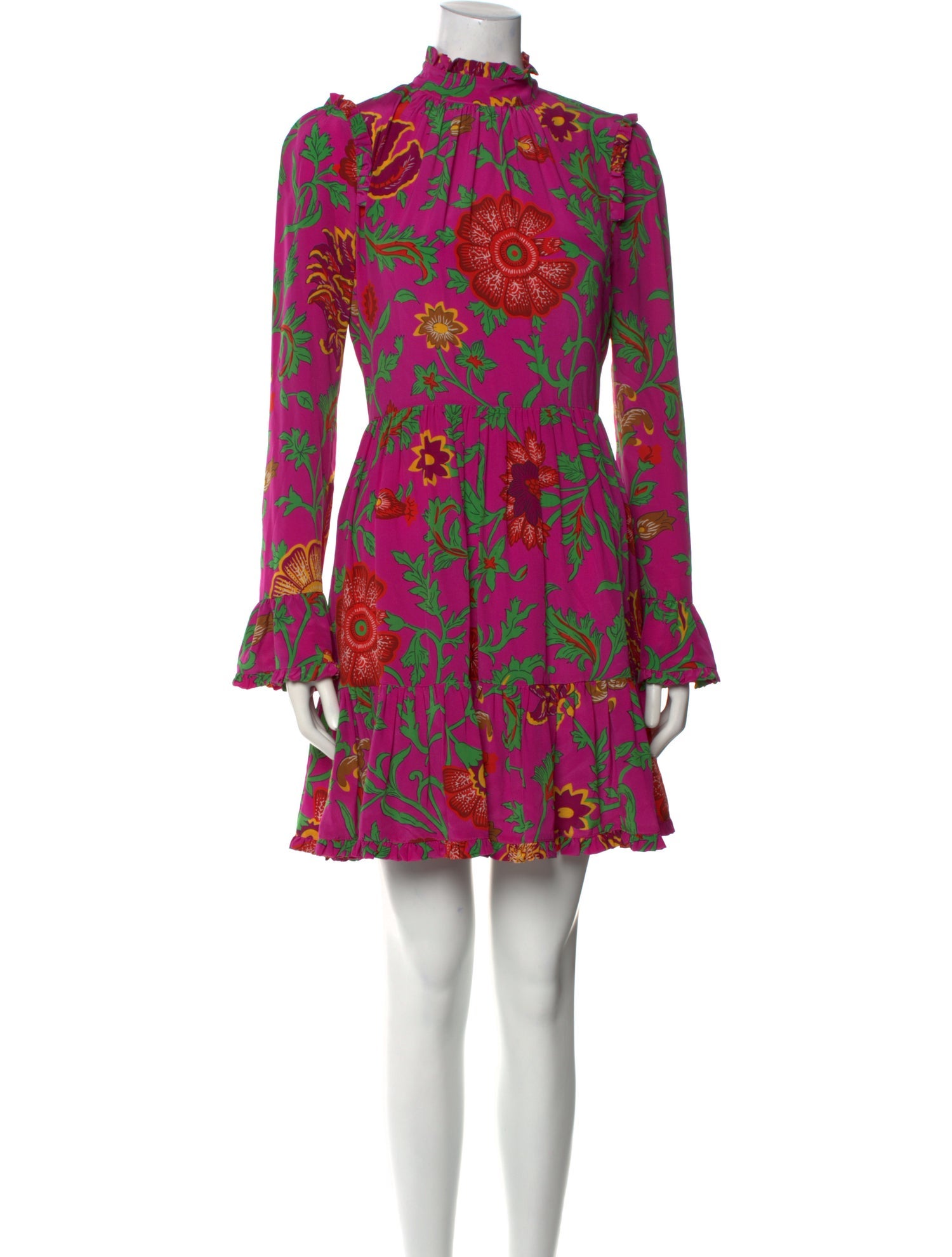 La DoubleJ Silk Mini Dress