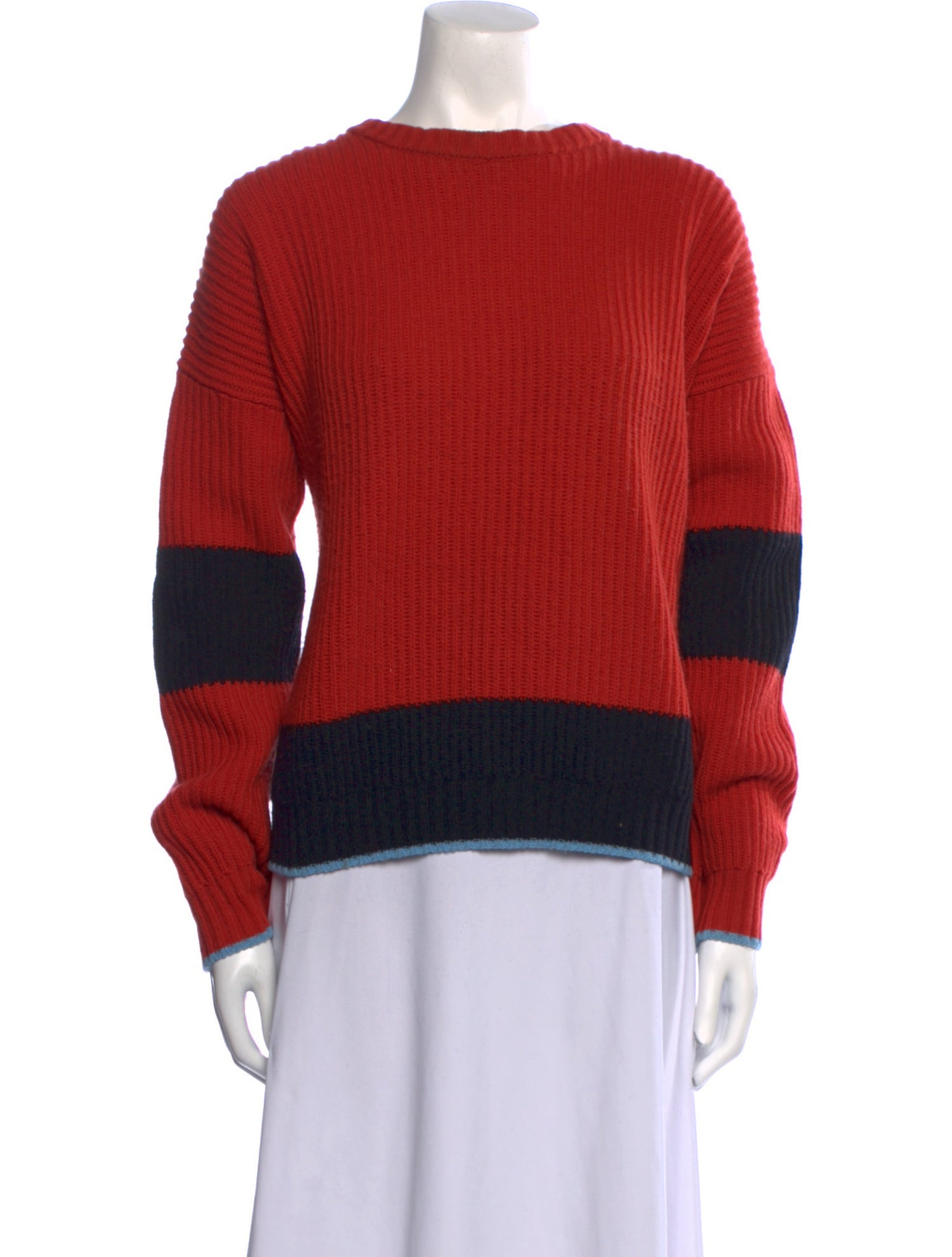La DoubleJ Merino Wool Striped Sweater