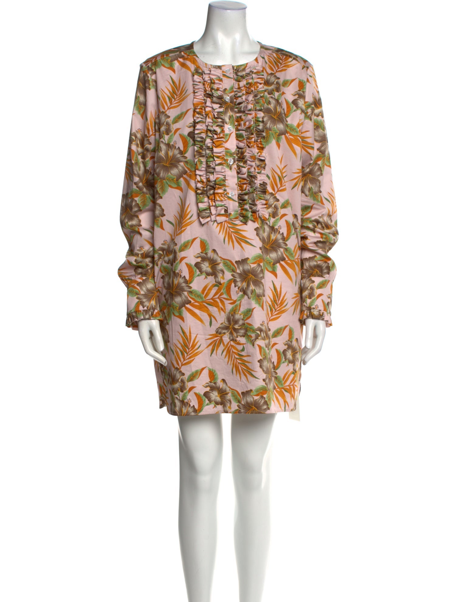 La DoubleJ Printed Mini Dress