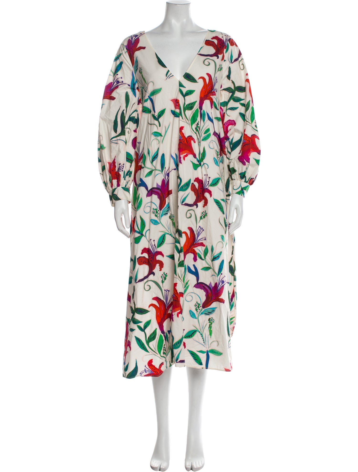 La DoubleJ Floral Print Long Dress