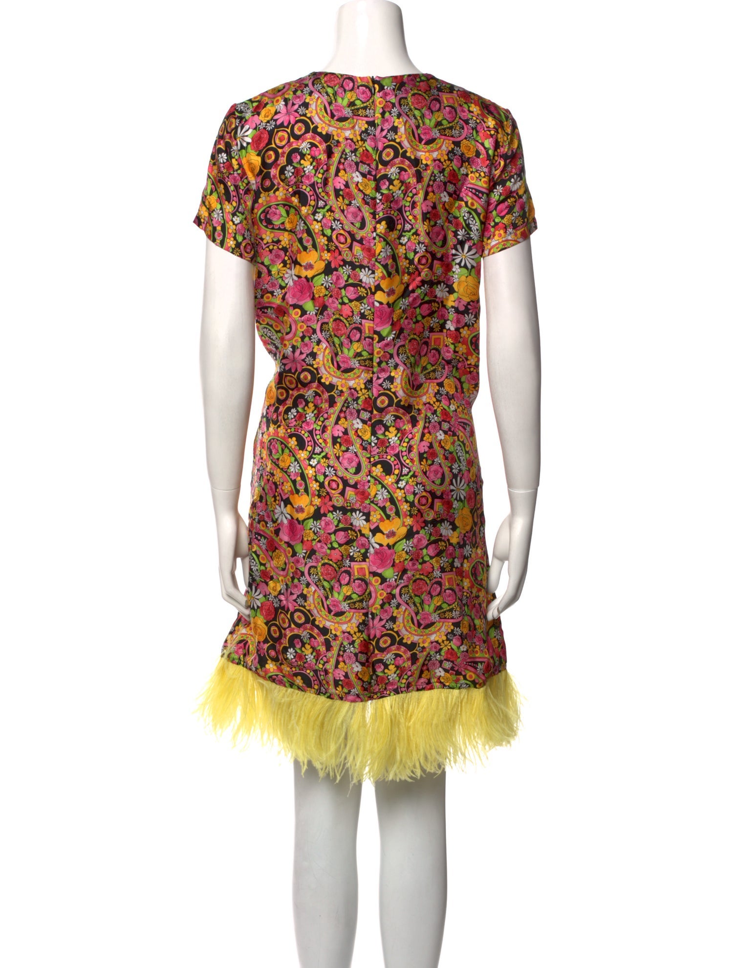 La DoubleJ Silk Knee-Length Dress