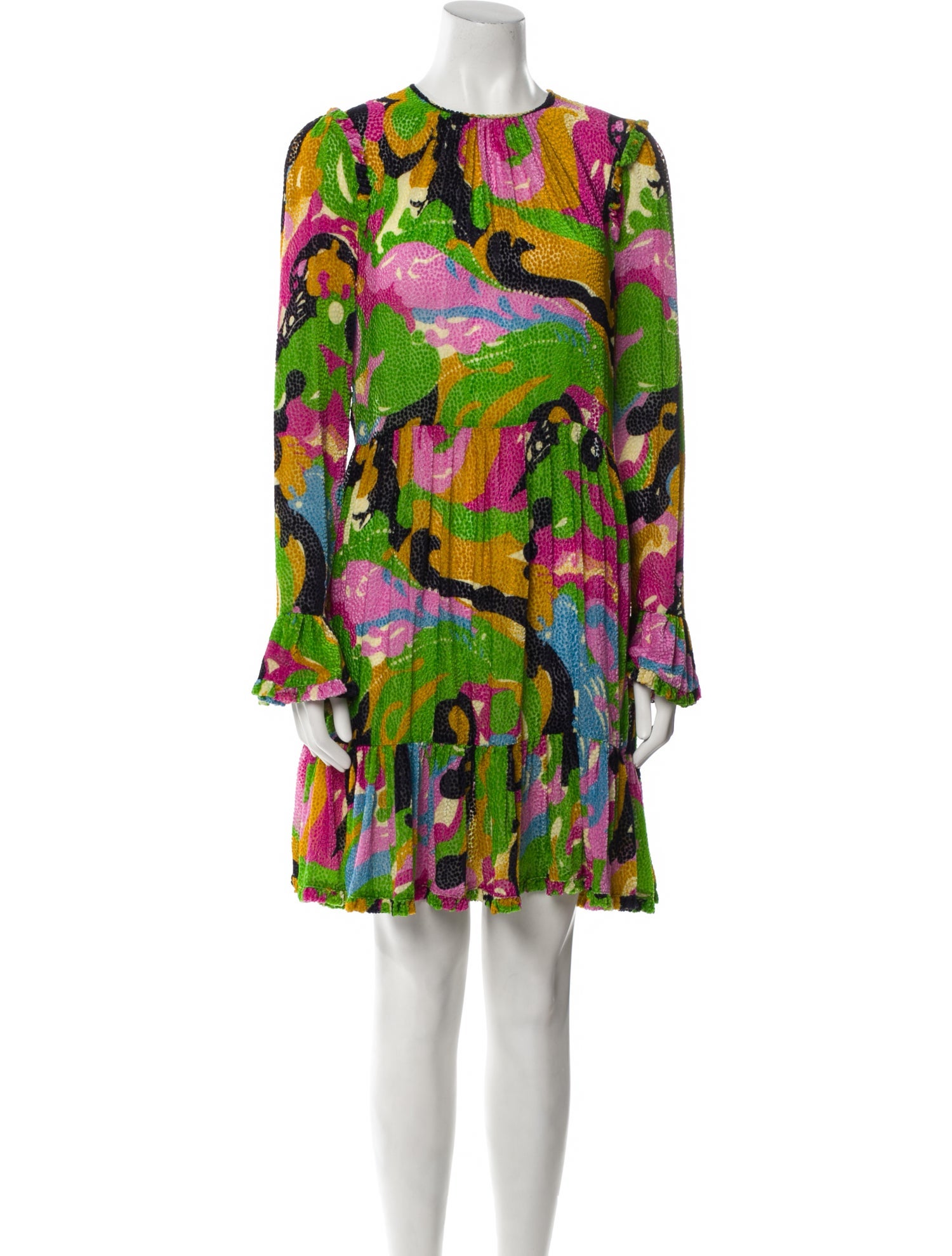 La DoubleJ Printed Knee-Length Dress