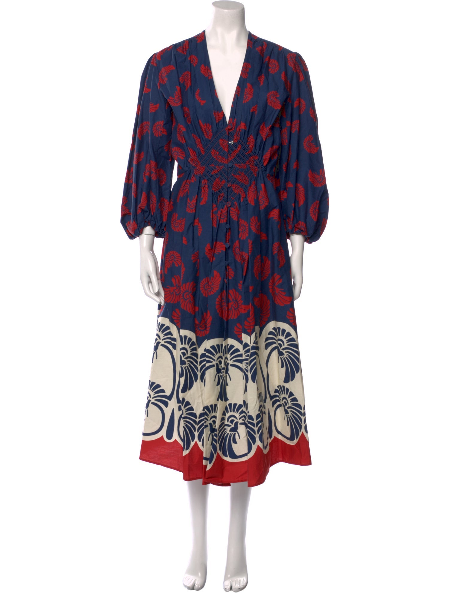 La DoubleJ Floral Print Long Dress